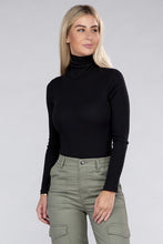 Load image into Gallery viewer, Long-Sleeve Turtleneck Casual Bodysuit

