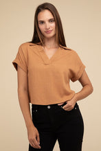 Load image into Gallery viewer, Always a Delight Short Sleeve Linen Top
