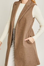 Load image into Gallery viewer, JQ Fleece Long Line Vest
