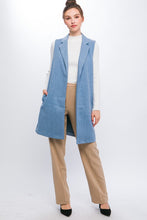 Load image into Gallery viewer, JQ Fleece Long Line Vest

