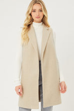 Load image into Gallery viewer, JQ Fleece Long Line Vest

