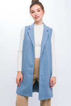 Load image into Gallery viewer, JQ Fleece Long Line Vest
