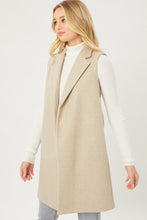 Load image into Gallery viewer, JQ Fleece Long Line Vest
