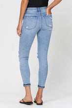 Load image into Gallery viewer, High Rise Button Up Ankle Skinny Jeans with Cuff
