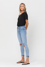 Load image into Gallery viewer, High Rise Button Up Ankle Skinny Jeans with Cuff

