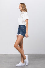 Load image into Gallery viewer, HIGH WAIST WITH LACE LINING TRIM SHORTS

