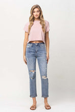 Load image into Gallery viewer, Distressed Stretch Boyfriend Jeans
