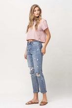 Load image into Gallery viewer, Distressed Stretch Boyfriend Jeans
