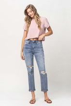 Load image into Gallery viewer, Distressed Stretch Boyfriend Jeans
