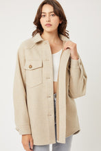 Load image into Gallery viewer, Watch Me Shine Fleece Oversized Shacket
