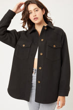 Load image into Gallery viewer, Watch Me Shine Fleece Oversized Shacket
