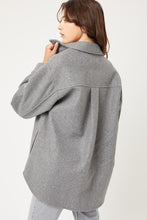 Load image into Gallery viewer, Watch Me Shine Fleece Oversized Shacket
