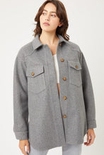 Load image into Gallery viewer, Watch Me Shine Fleece Oversized Shacket

