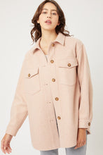 Load image into Gallery viewer, Watch Me Shine Fleece Oversized Shacket
