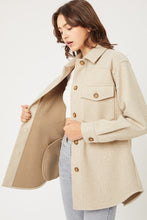 Load image into Gallery viewer, Watch Me Shine Fleece Oversized Shacket
