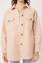 Load image into Gallery viewer, Watch Me Shine Fleece Oversized Shacket
