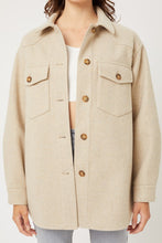 Load image into Gallery viewer, Watch Me Shine Fleece Oversized Shacket
