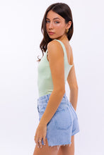 Load image into Gallery viewer, Square Neck Tank Bodysuit
