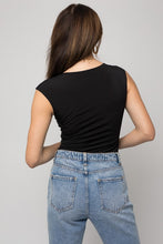 Load image into Gallery viewer, Cap Sleeve Square Neck Bodysuit
