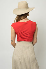 Load image into Gallery viewer, Cap Sleeve Square Neck Bodysuit
