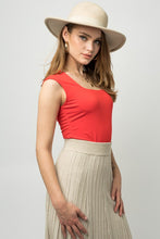 Load image into Gallery viewer, Cap Sleeve Square Neck Bodysuit
