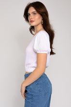 Load image into Gallery viewer, White One Shoulder Top
