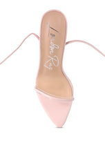 Load image into Gallery viewer, Forever High Heel Lace Up Sandal
