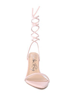 Load image into Gallery viewer, Forever High Heel Lace Up Sandal
