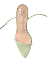 Load image into Gallery viewer, Forever High Heel Lace Up Sandal

