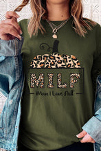 Load image into Gallery viewer, MILF (Man I love Fall) Graphic Tee shirt
