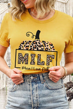 Load image into Gallery viewer, MILF (Man I love Fall) Graphic Tee shirt
