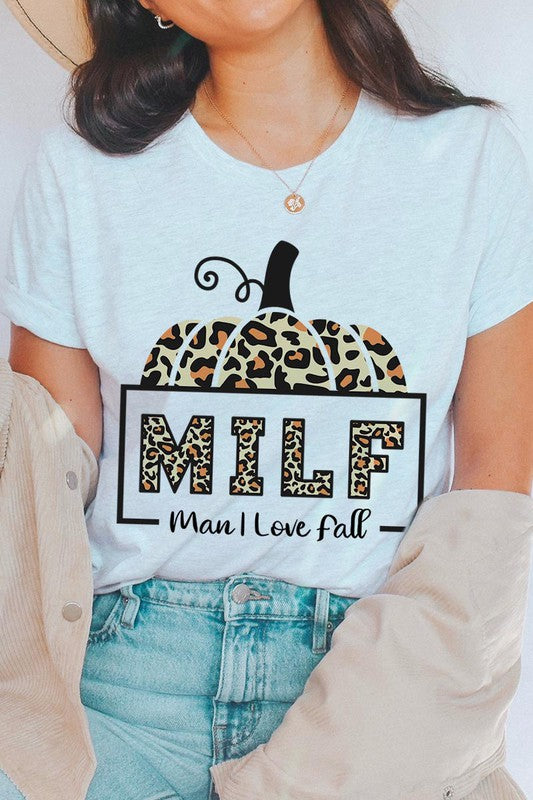 MILF (Man I love Fall) Graphic Tee shirt