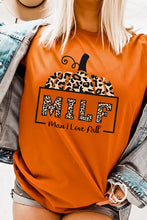 Load image into Gallery viewer, MILF (Man I love Fall) Graphic Tee shirt
