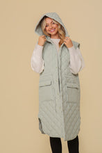 Load image into Gallery viewer, Haileys Hooded Oversized Vest Jacket
