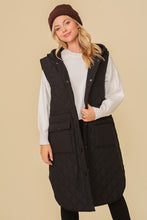 Load image into Gallery viewer, Haileys Hooded Oversized Vest Jacket
