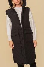 Load image into Gallery viewer, Haileys Hooded Oversized Vest Jacket
