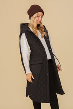 Load image into Gallery viewer, Haileys Hooded Oversized Vest Jacket
