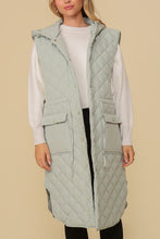 Load image into Gallery viewer, Haileys Hooded Oversized Vest Jacket
