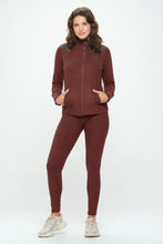 Load image into Gallery viewer, Basic Long Sleeve Stretch Casual set
