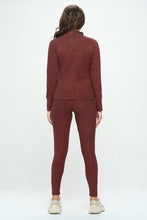 Load image into Gallery viewer, Basic Long Sleeve Stretch Casual set
