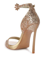 Load image into Gallery viewer, Straight Fire High Heel Glitter Stilettos
