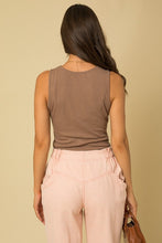 Load image into Gallery viewer, Sleeveless Cross Detail Bodysuit
