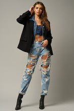 Load image into Gallery viewer, Star Print Slouch Jeans
