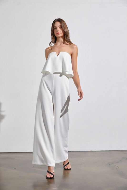 Off Shoulder Elegant Jumpsuit