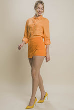 Load image into Gallery viewer, High Waist Asymmetrical Skort
