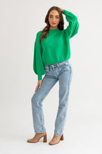 Load image into Gallery viewer, Fuzzy Sweater with Back Ruching
