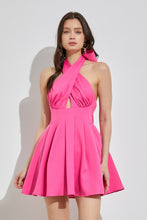 Load image into Gallery viewer, Cross Neck Beauty Dress
