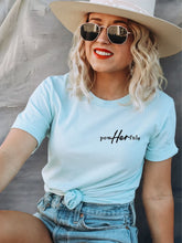 Load image into Gallery viewer, Powherful... She overcame everything Tee
