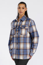 Load image into Gallery viewer, Boyfriend Oversized Soft Flannel Shacket

