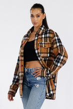 Load image into Gallery viewer, Boyfriend Oversized Soft Flannel Shacket
